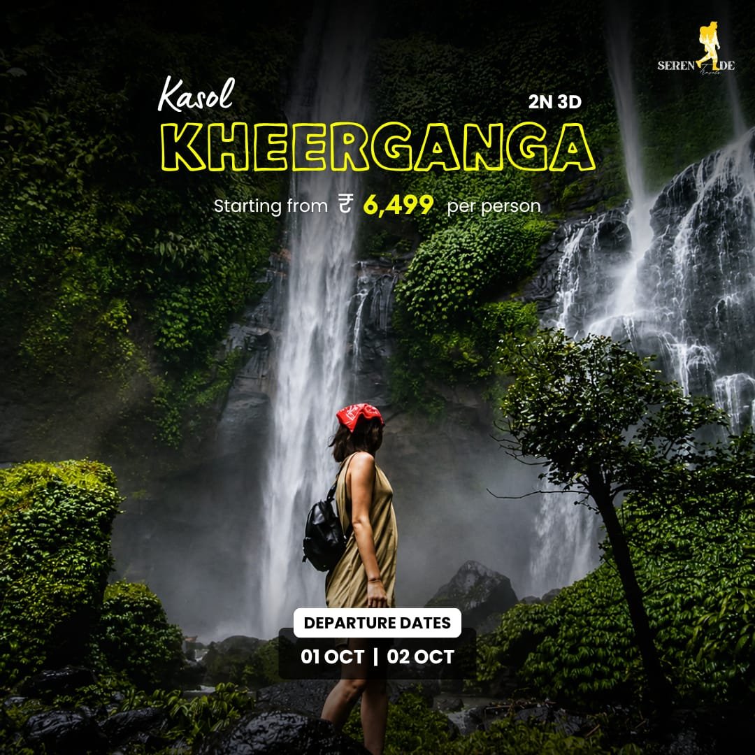 Kasol Kheerganga Trek — Gandhi Jayanti 2026