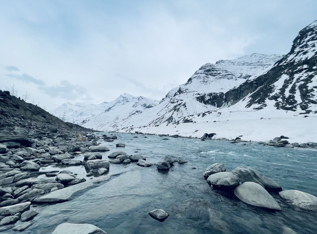 Sissu Village Lahaul Winter