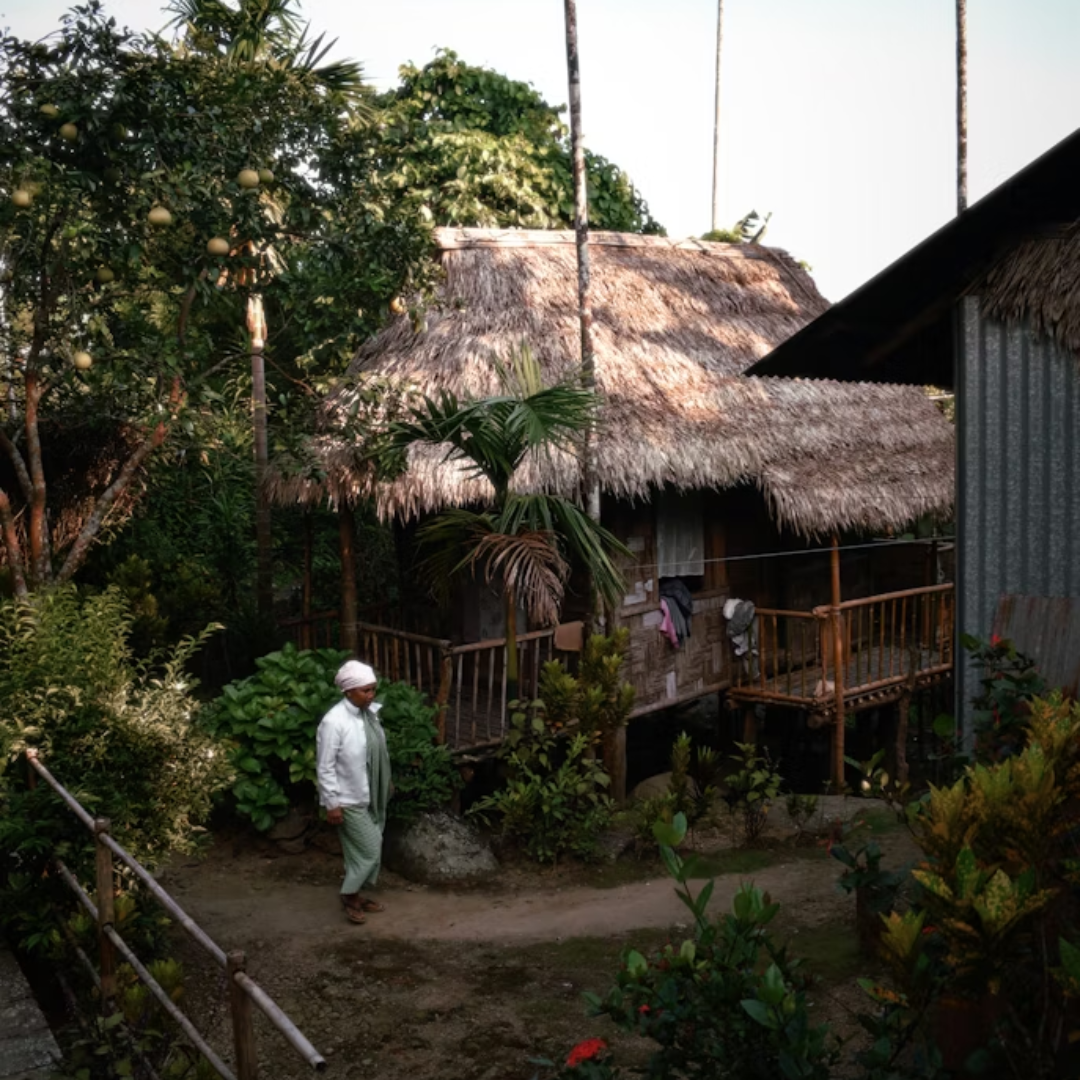 Mawlynnong village, widely known as Asia's cleanest village