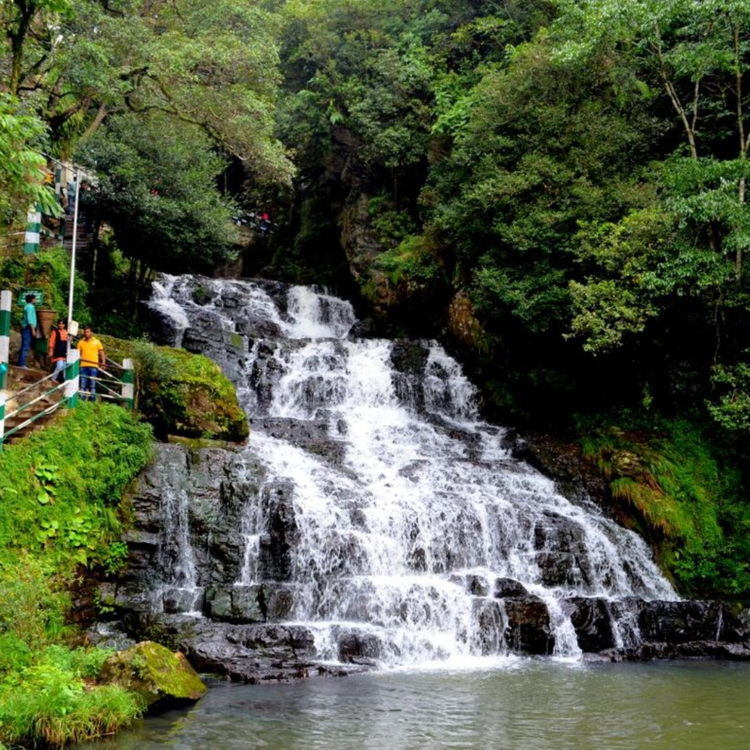 Shillong Peak and Elephant Falls, two of the city's core winter sightseeing stops