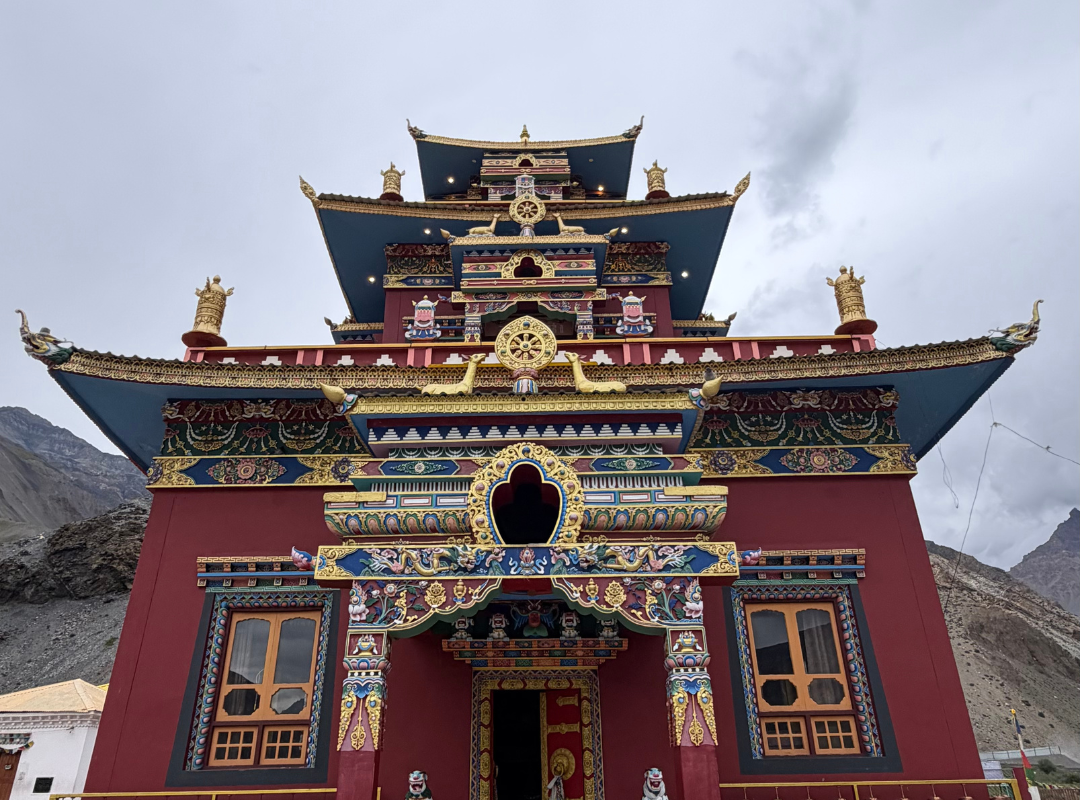 Gue Monastery Winter Spiti
