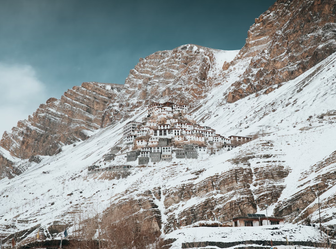 Key Monastery Winter Spiti