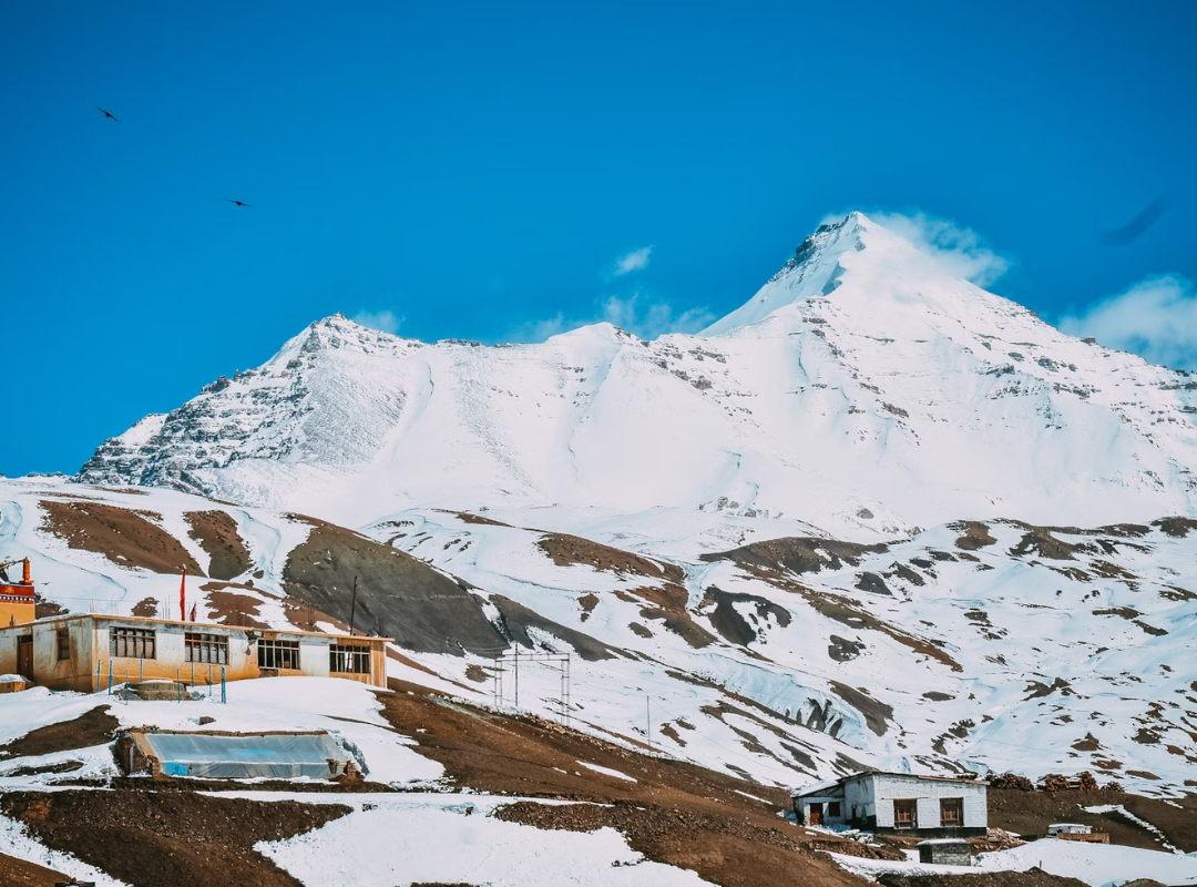 Kibber Village Winter Spiti