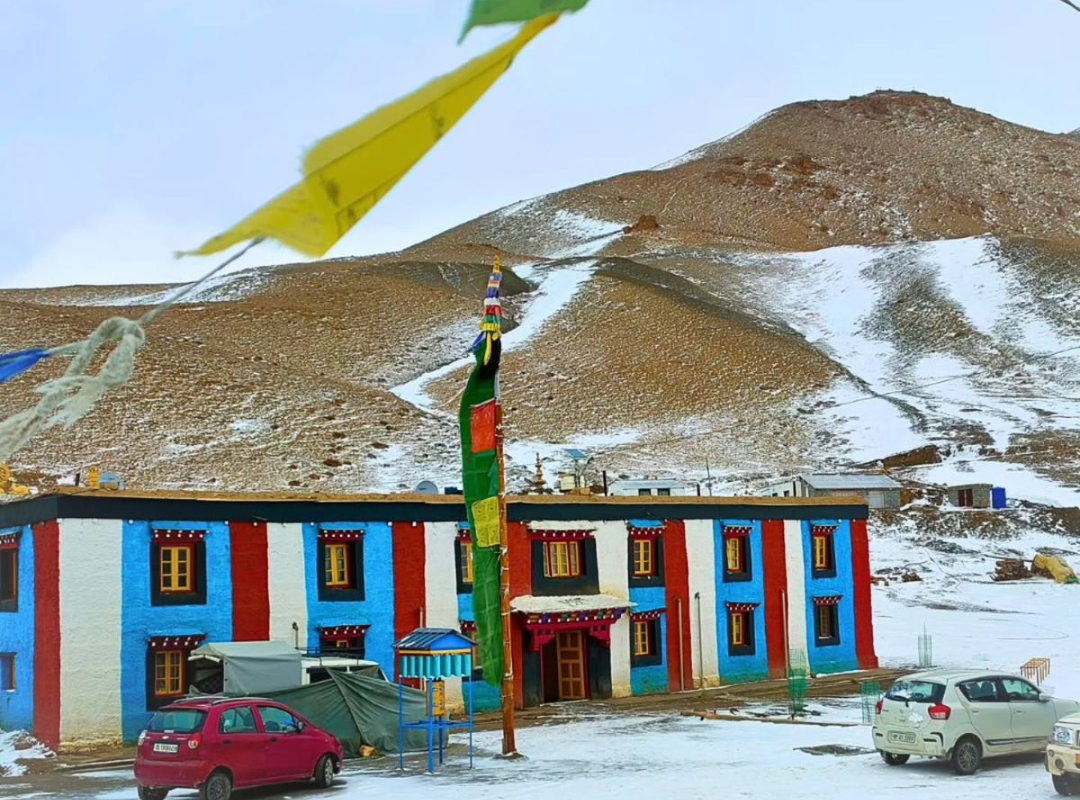 Komic Village Winter Spiti