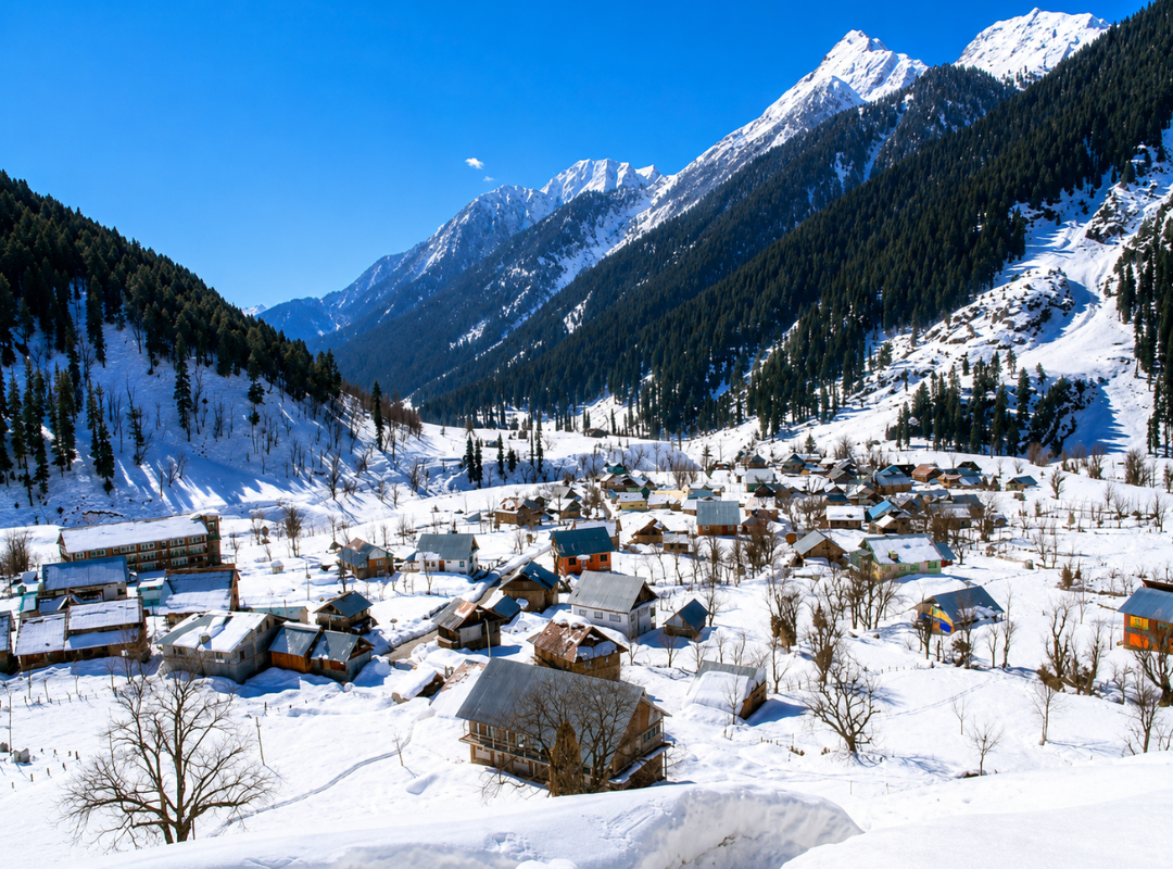 Sangla Village Winter Spiti